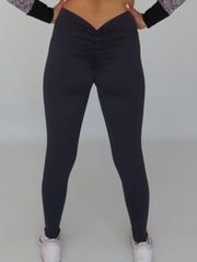 AR 2382 - V BACK SCRUNCH LEGGING